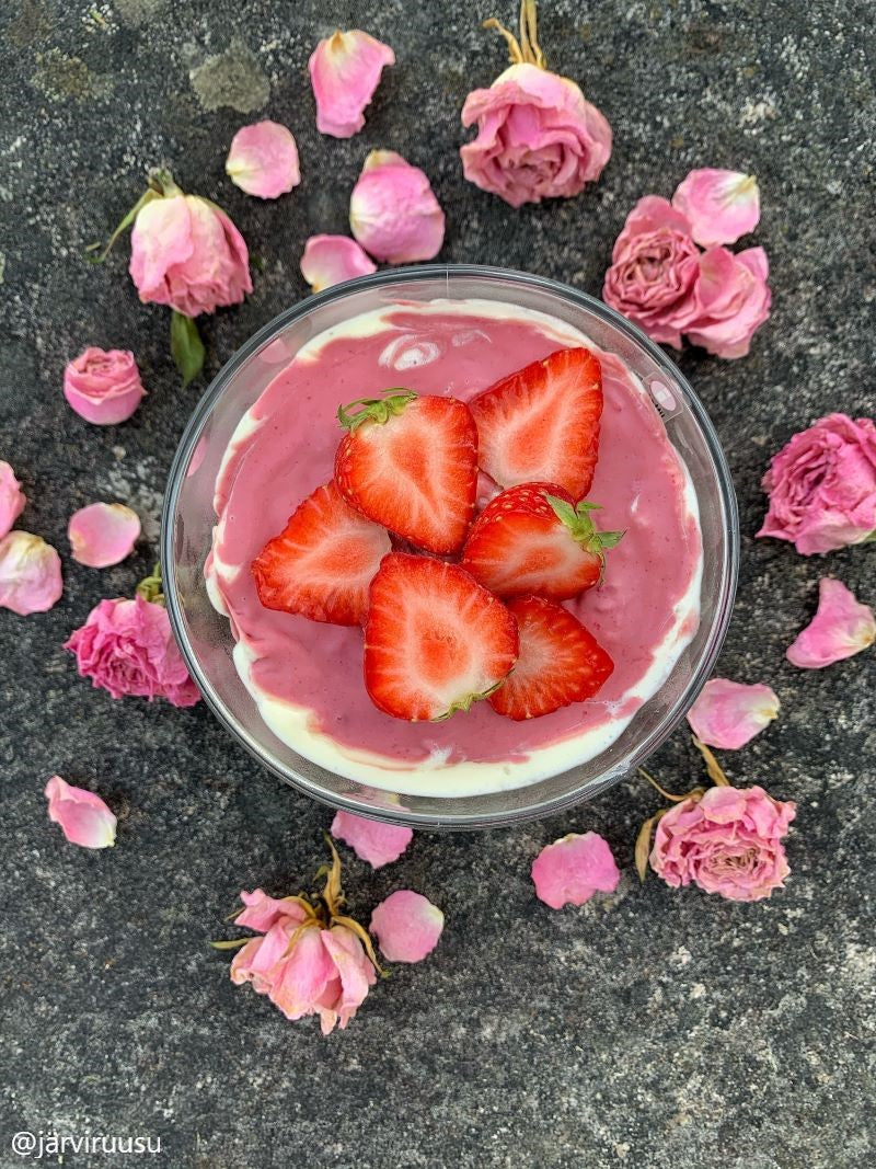 Love of Roses glass