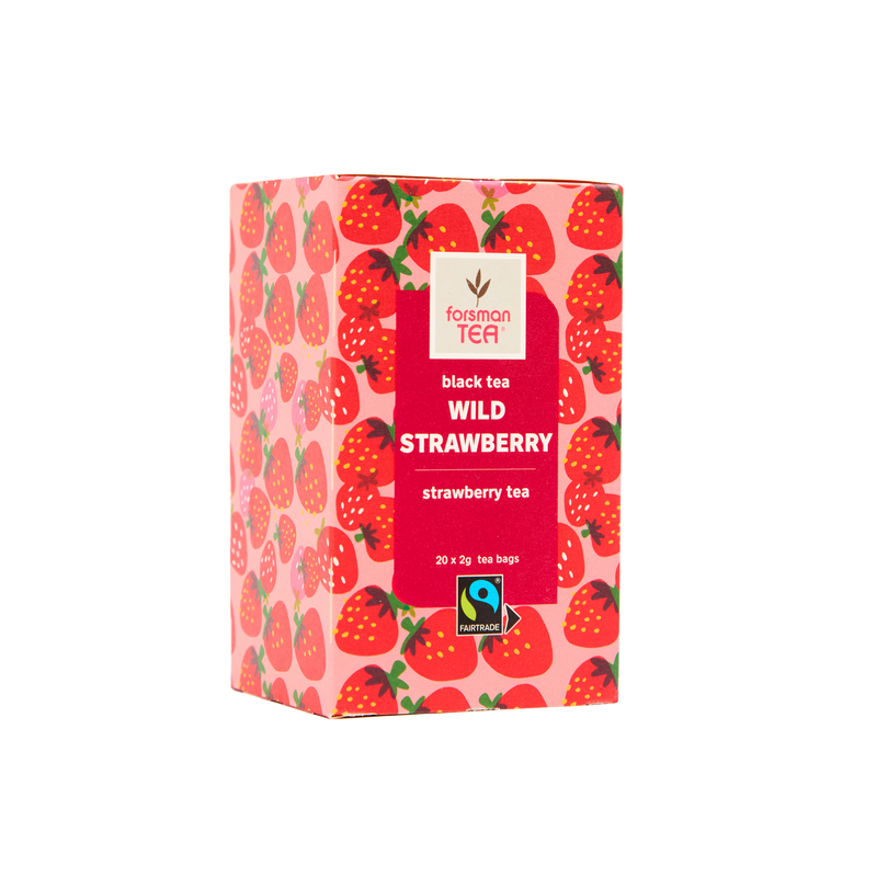 Villimansikka tee 40g -pussitee