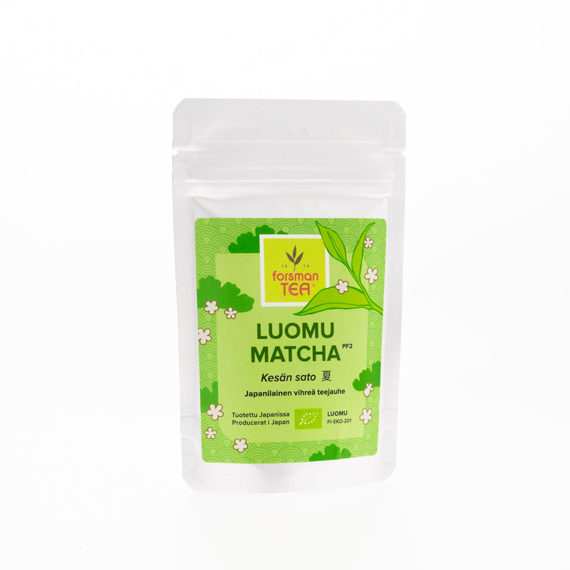 Luomu Matcha, Kesän sato (PF2) 30g Kuluttajatee Forsman Tee   